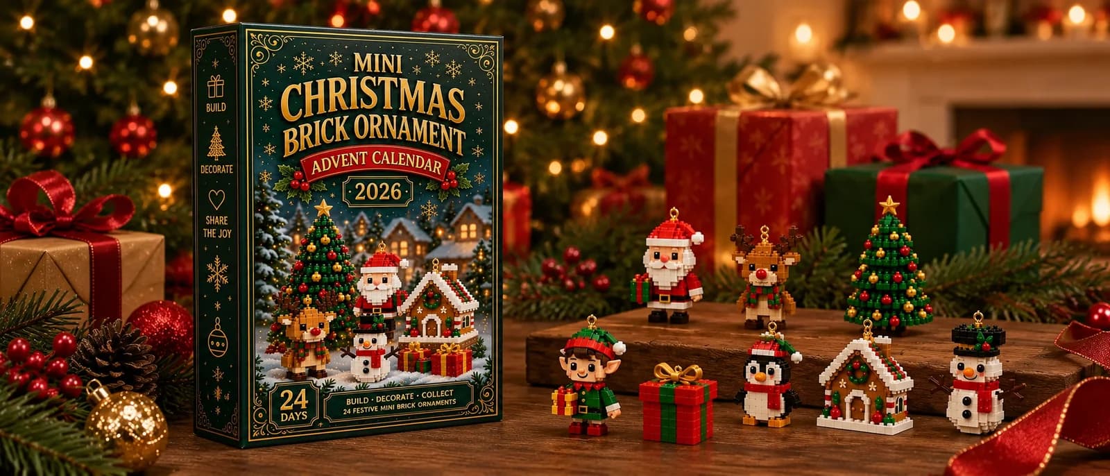 🎄Build a Little Christmas Magic.One Day at a Time.