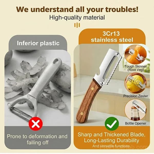 Multi-Functional Vegetable Peeler for Kitchen - View 15