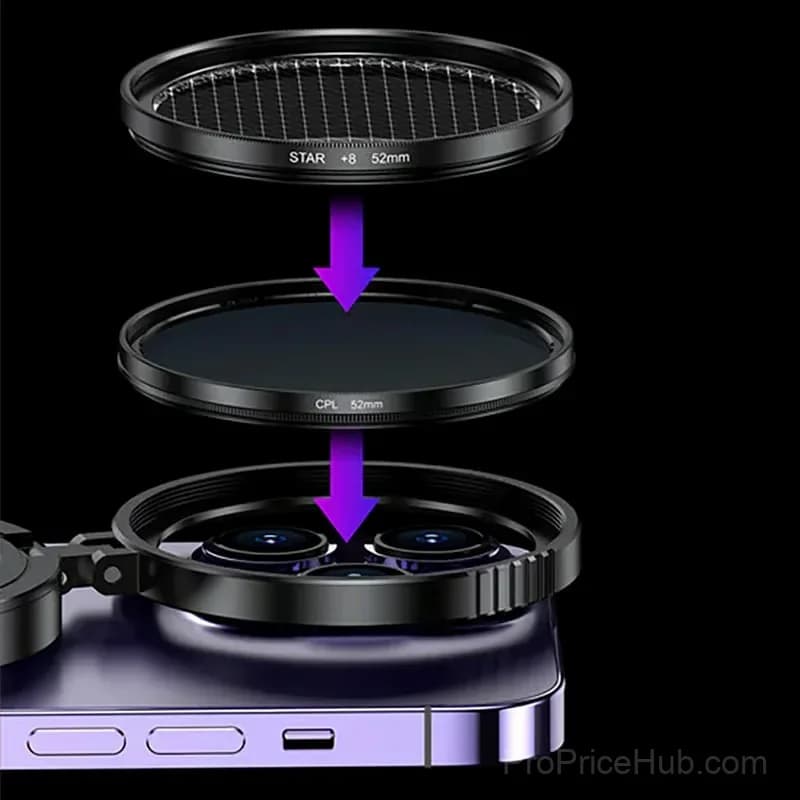 2-in-1 Magnetic CPL & Star Polarizing Lens Filter - View 9