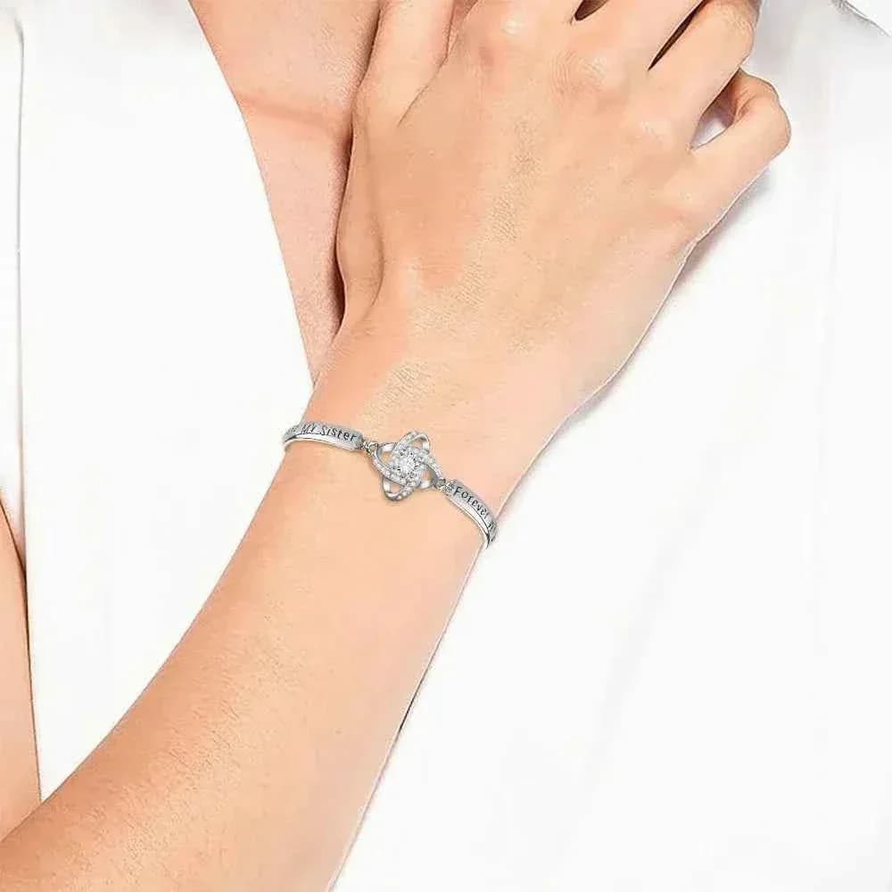 Lucky Four-Leaf Clover Bracelet – Friendship & Luck Charm - View 8