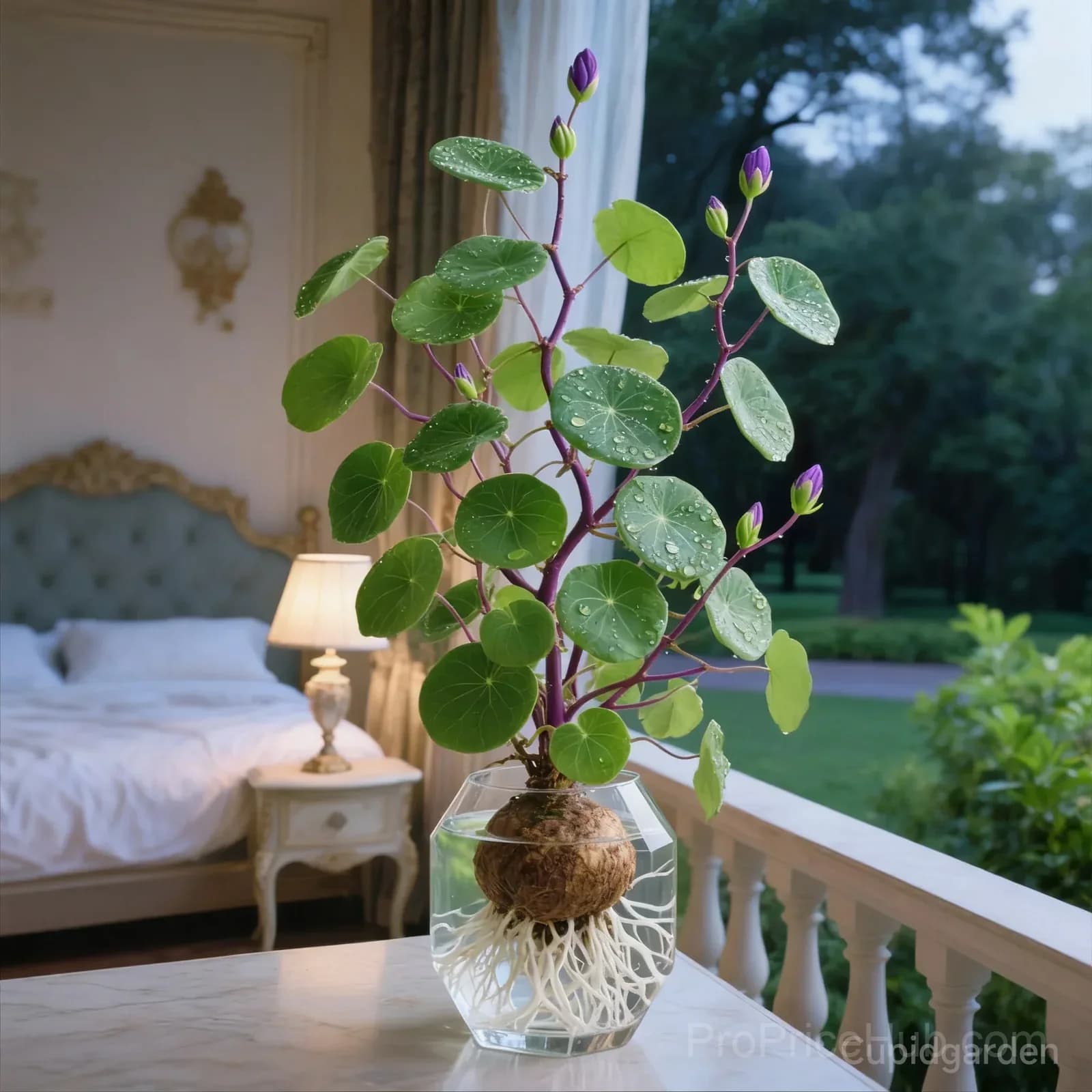 Red Rattan Stephania Erecta Houseplant - View 2