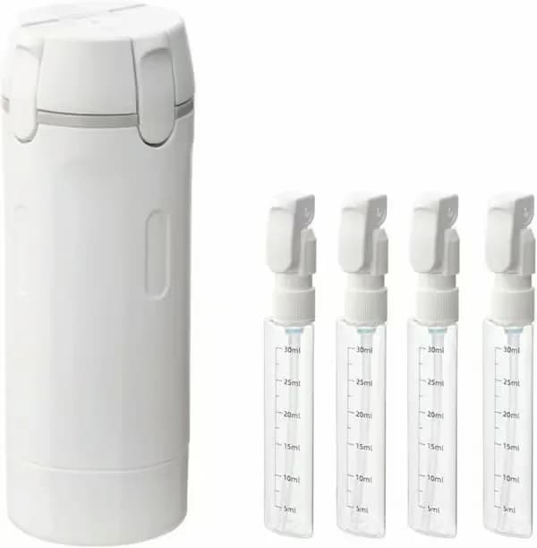 4-in-1 Refillable Travel Toiletry Dispenser, Green, No Bag - View 13