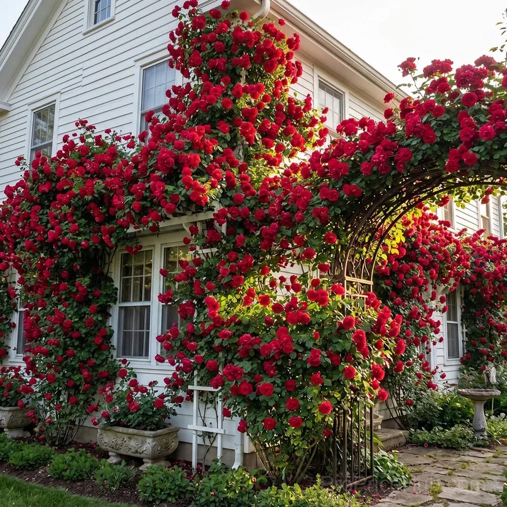 Rare Climbing Roses - Vigorous & Fragrant Garden Rose Plant - View 1