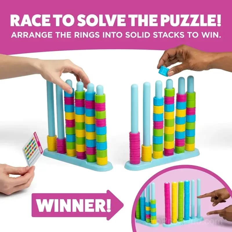 Color Jenga Block Game - Fast-Paced - View 3