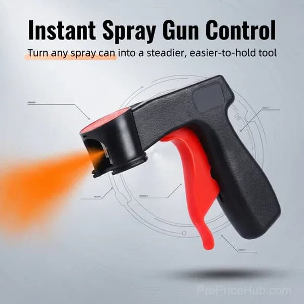 Universal Aerosol Spray Can Trigger Handle Grip for Painting - View 2