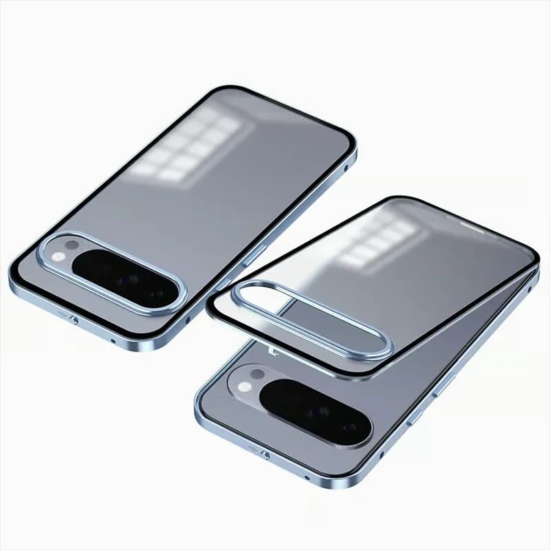 Pixel 10 Magnetic Aluminum Frame Phone Case, Black - View 16