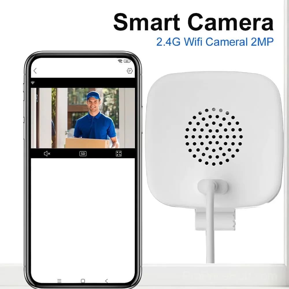 Smart 2K Window Security Camera, 1 Set - View 1
