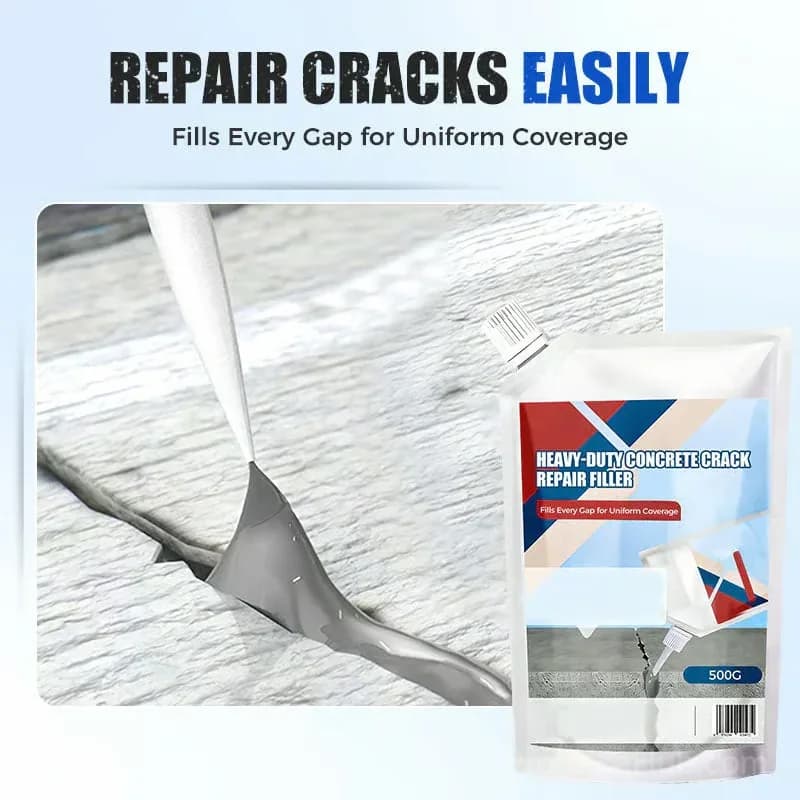 Heavy-Duty Concrete Crack Repair Adhesive, White, 200g - View 3