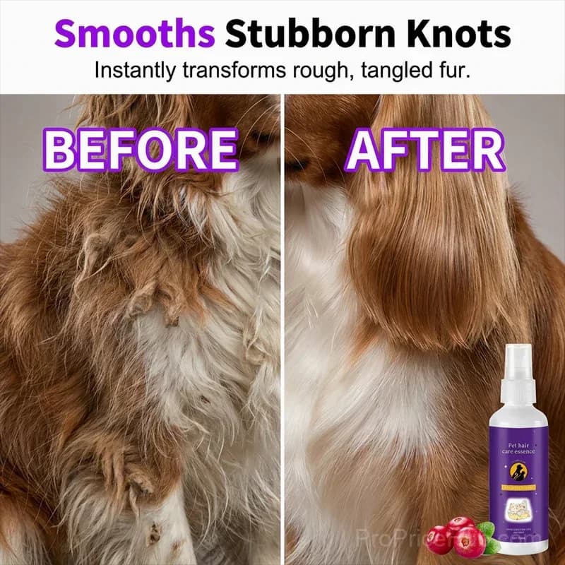 Pet Detangling Spray for Dogs & Cats - View 2
