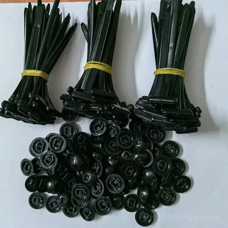 Universal Nylon Cable Tie Buckle 20-Pack for Vehicles - View 7