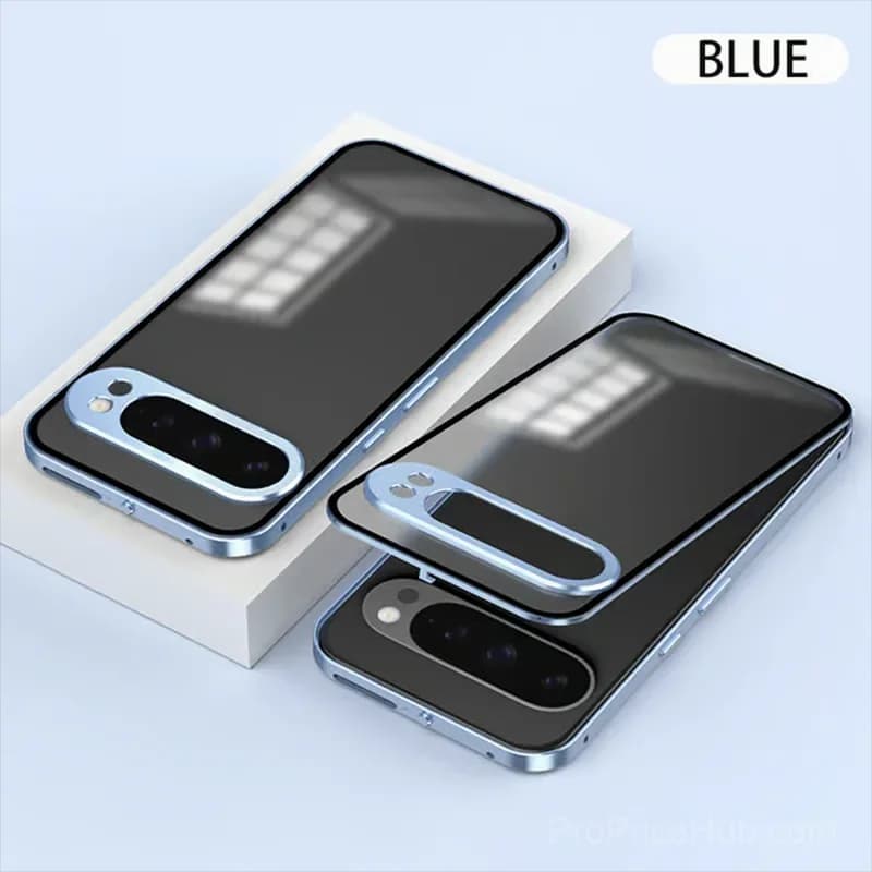 Pixel 10 Magnetic Aluminum Frame Phone Case, Black - View 12