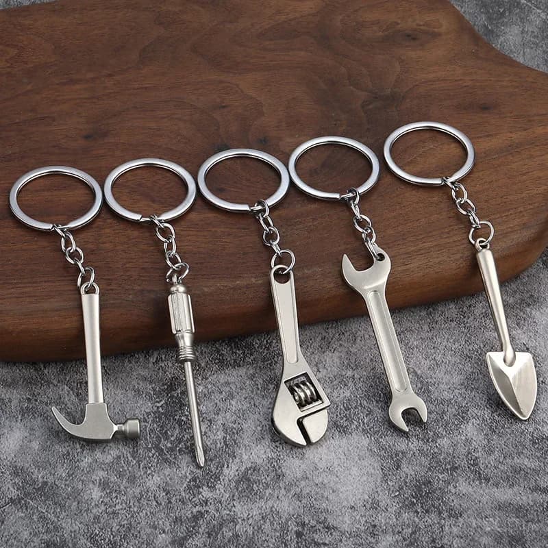 Personalized Miniature Replica Tool Keychain Gift - View 1