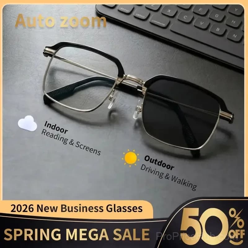 Auto-Adjusting High-Definition Reading Glasses - View 3