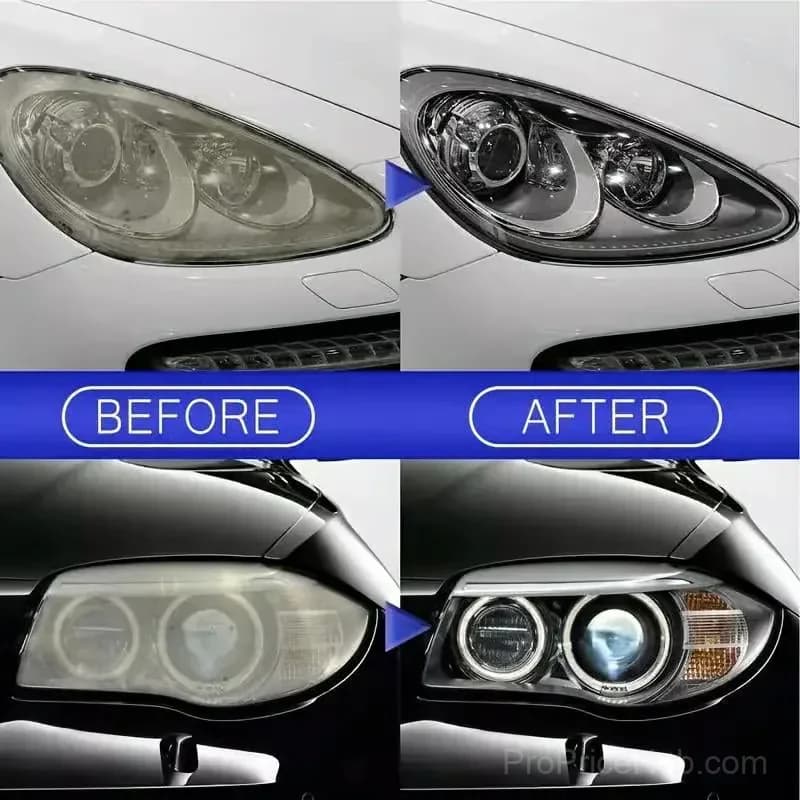 Automotive Headlight Restoration & Crystallization Coating Kit, 180ml - View 2