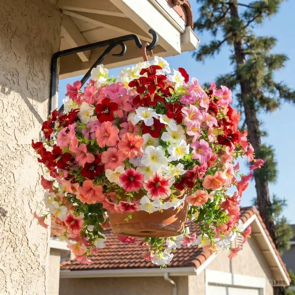UV Resistant Artificial Petunia Flowers - View 24