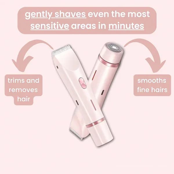 GlowTrim 2-in-1 Bikini & Body Trimmer - View 2