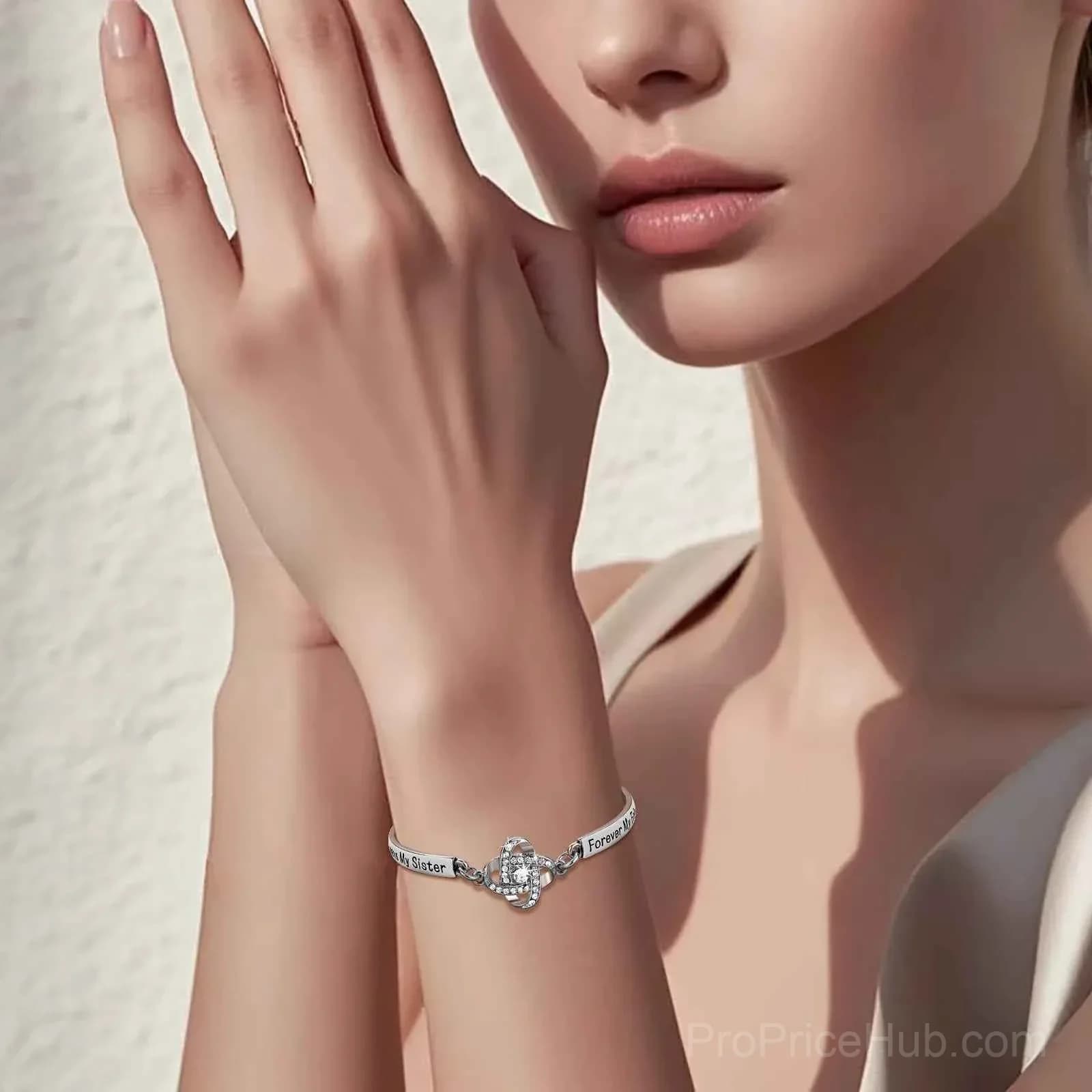 Lucky Four-Leaf Clover Bracelet – Friendship & Luck Charm - View 7