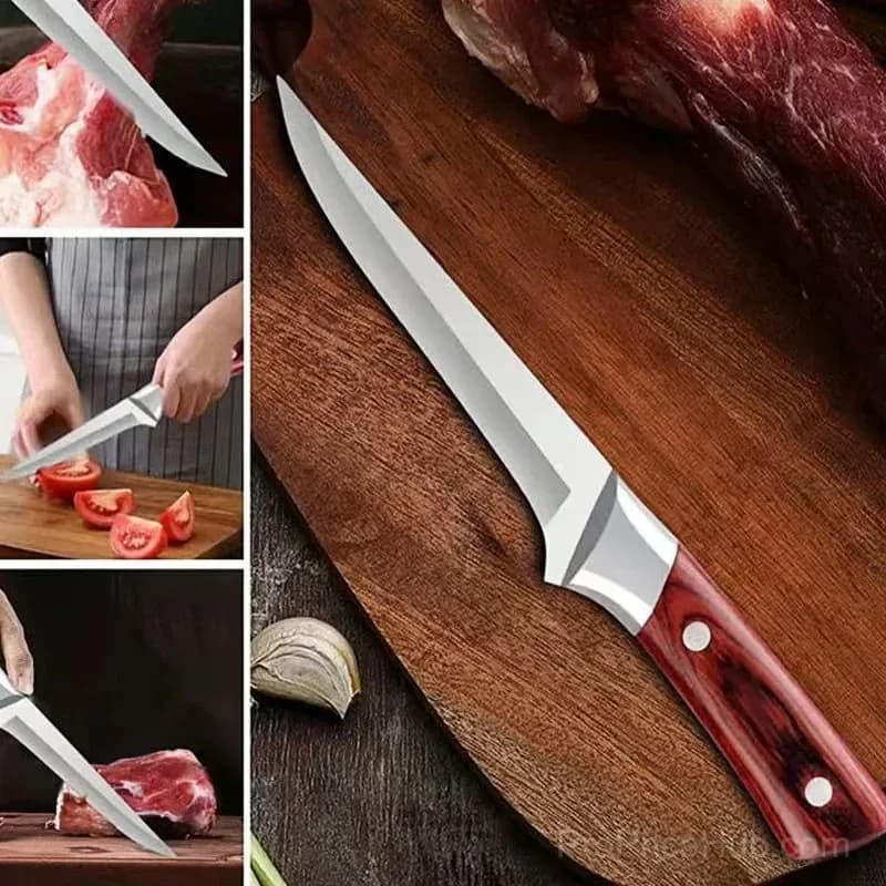 Japanese Boning Knife with Protective Holster - View 8
