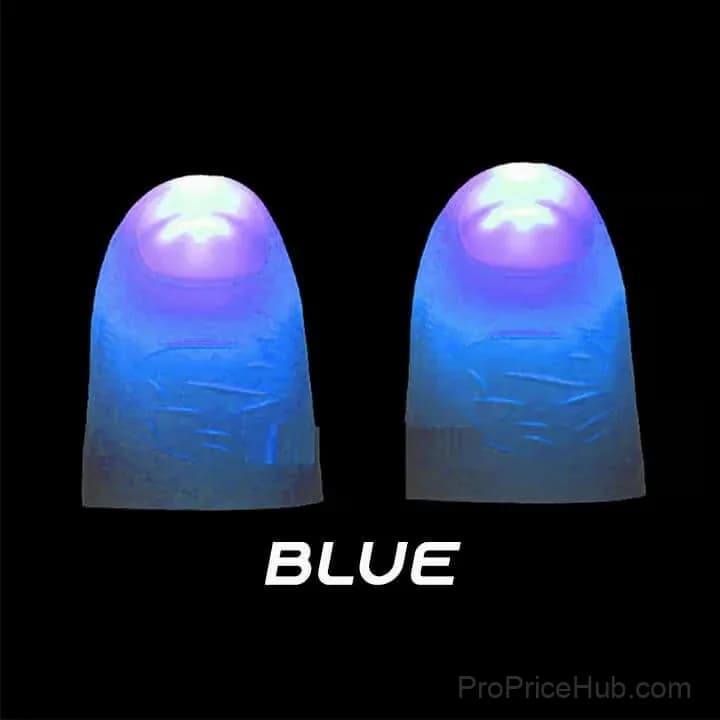 Magic Blue LED Thumb Light - 1 Pair - View 1