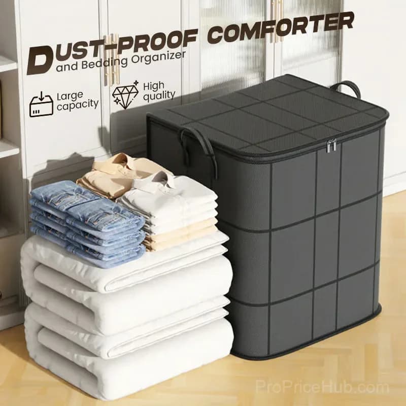 Dust-Proof Bedding Organizer Bag, Small 35 x 25 x 20 - View 2