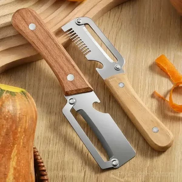 Multi-Function Vegetable Peeler - Kitchen Cutter & Prep Tool - View 2