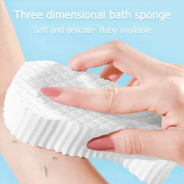 Exfoliating Bath Sponge (Body Scrub Sponge) - View 5