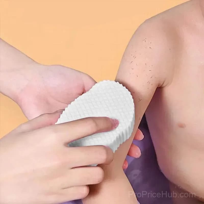 Exfoliating Bath Sponge - Body Scrubber - View 8