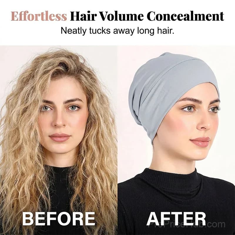 Soft Stretch Turban Cap for Women - View 3
