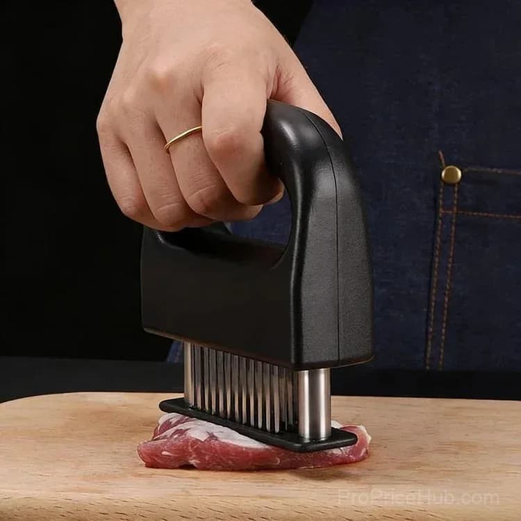 Professional Spring-Loaded Meat Tenderizer - View 3