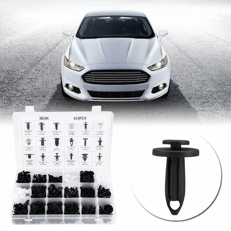 630-Piece Universal Automotive Clip and Fastener Assortment - View 3