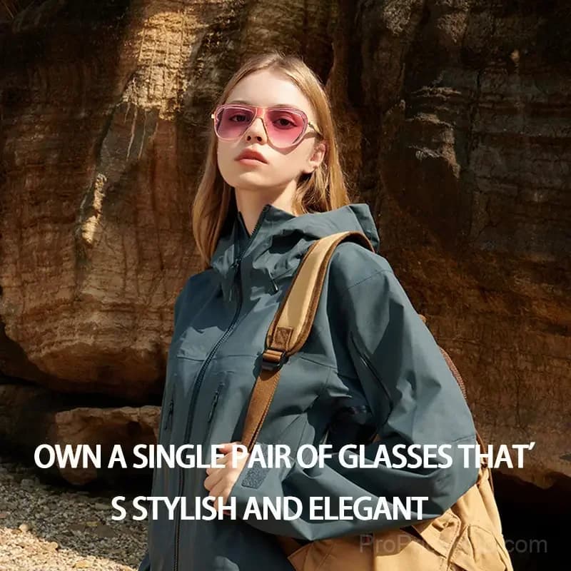 Oversized Luxury Shield Sunglasses - View 10