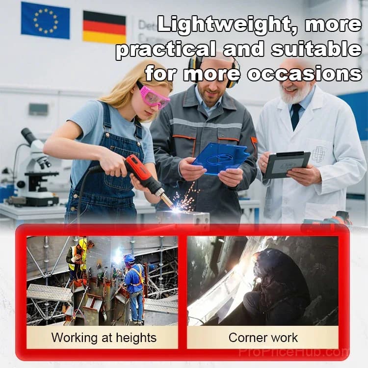 5-in-1 Portable Laser Welding Machine, Adjustable 90-480℃ - View 2