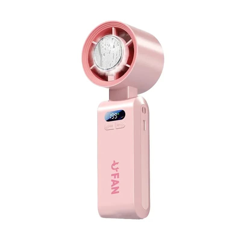 Portable Turbo Fan for Personal Cooling, Black - View 3