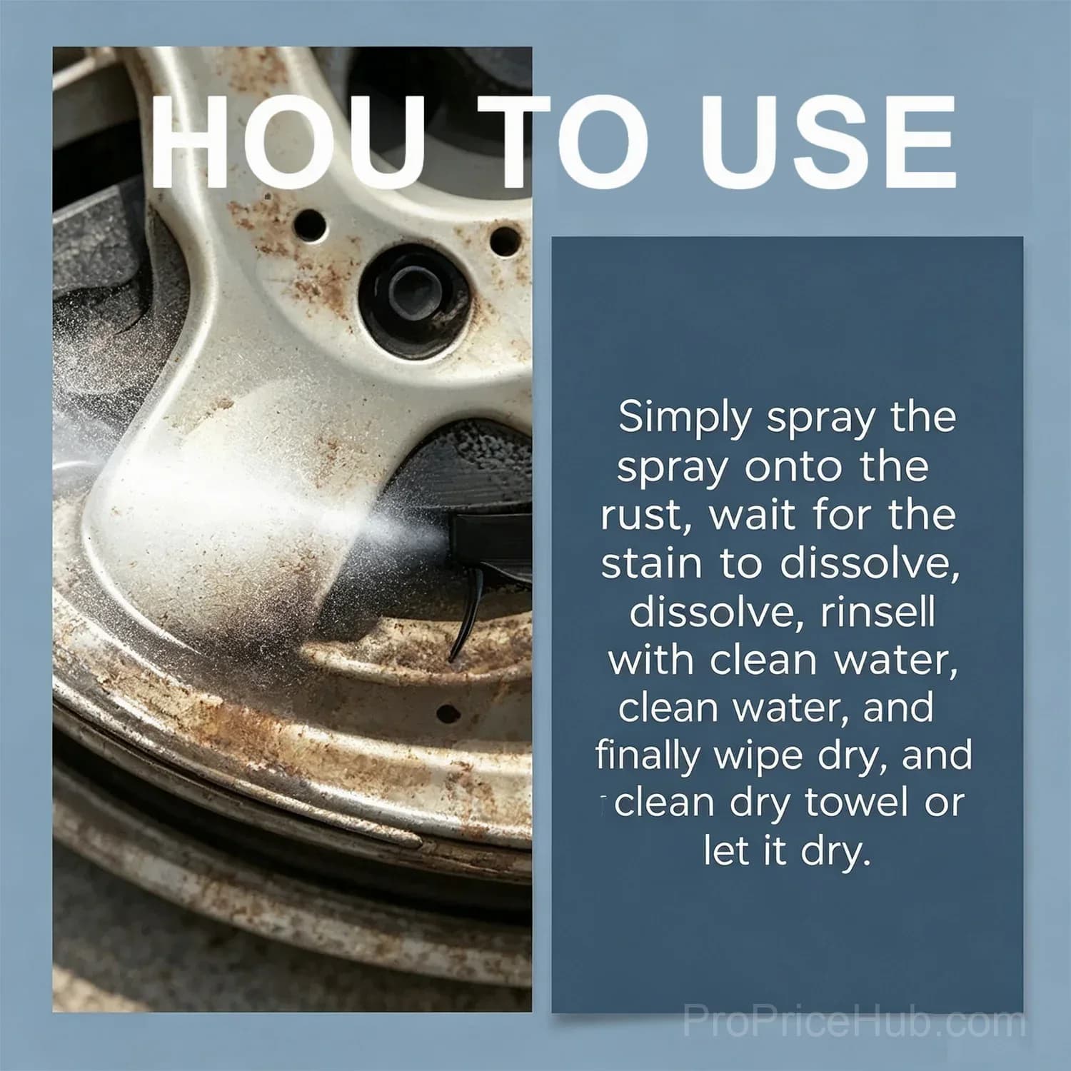 120ML Automotive Rust Remover Spray Metal Cleaner for Cars - View 3