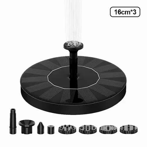 13cm Solar Fountain Pump for Garden Decor, 1 Pack - View 6