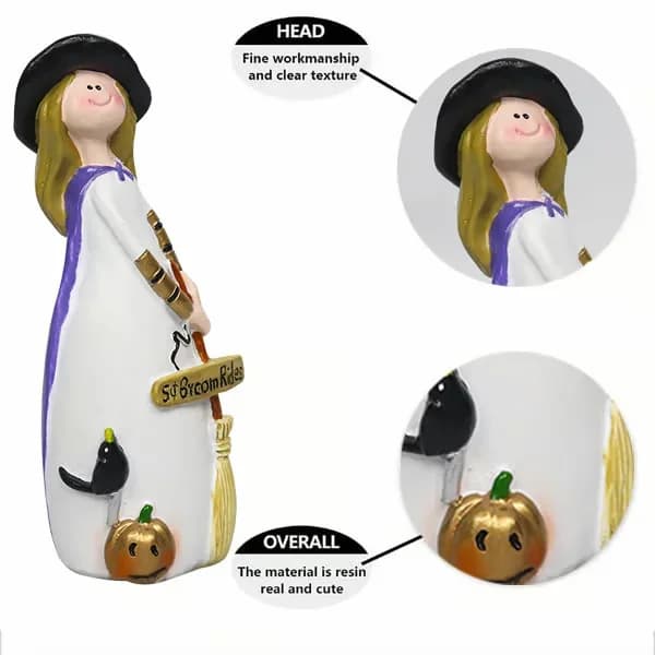 Halloween Witch Decoration for Home Decor, Style A - View 1