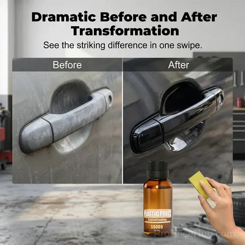 2026 Car Plastic Parts Crystal Coating Restorer - View 3