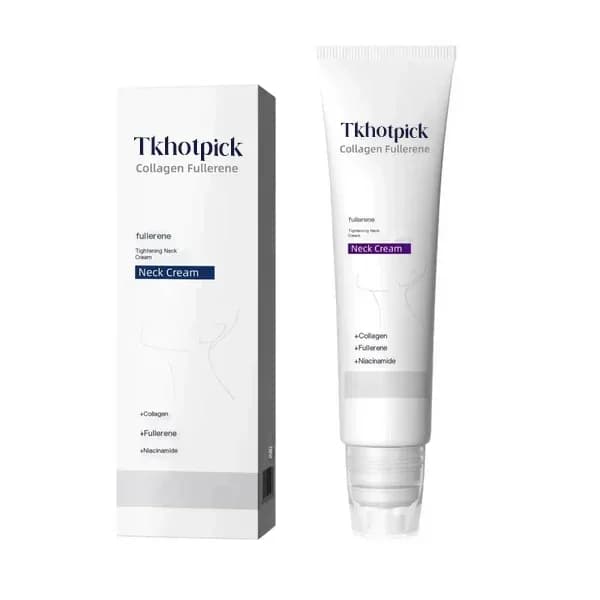 Roller Massage Neck Cream with Collagen and Hyaluronic Acid - View 1