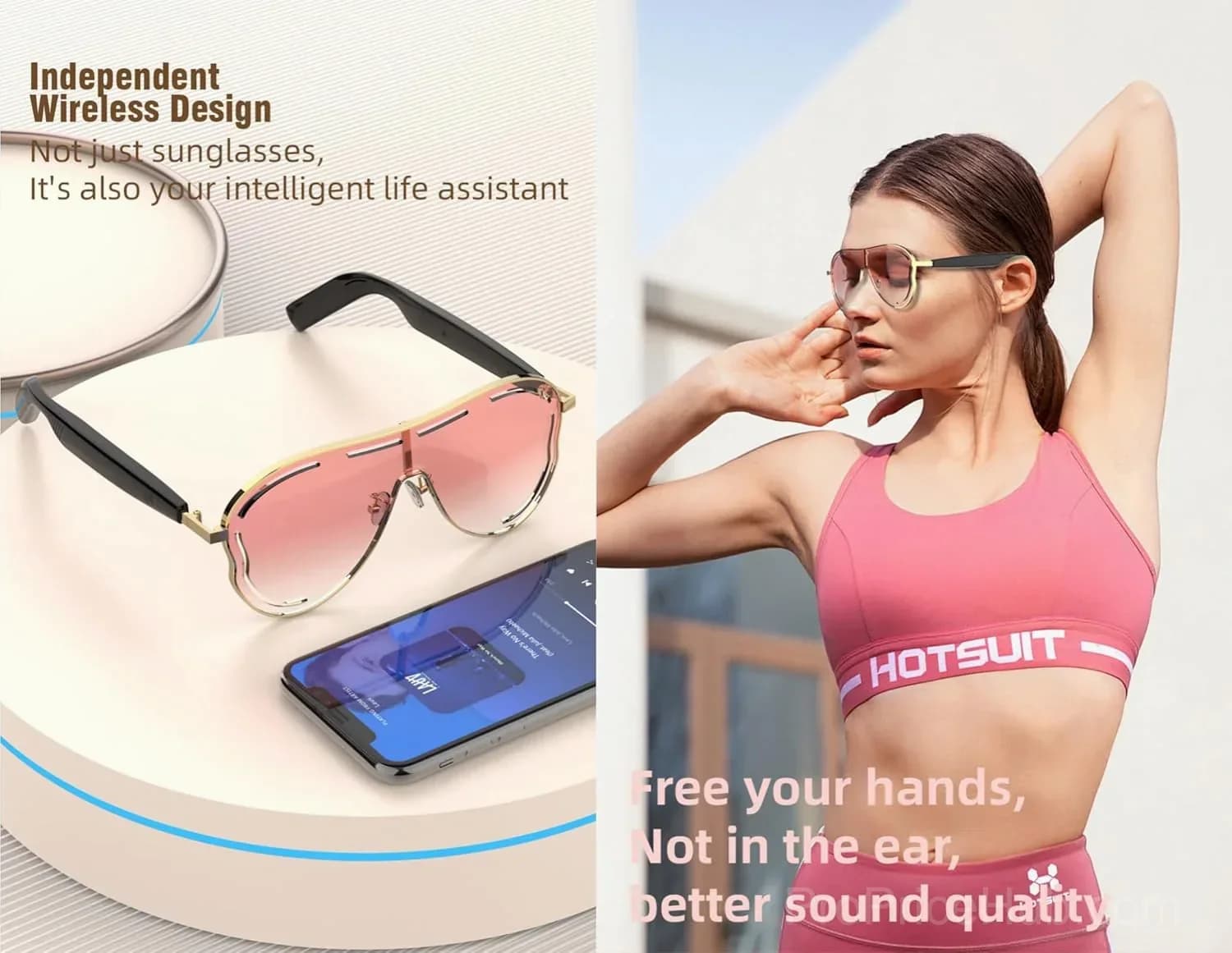 Oversized Luxury Shield Sunglasses - View 7