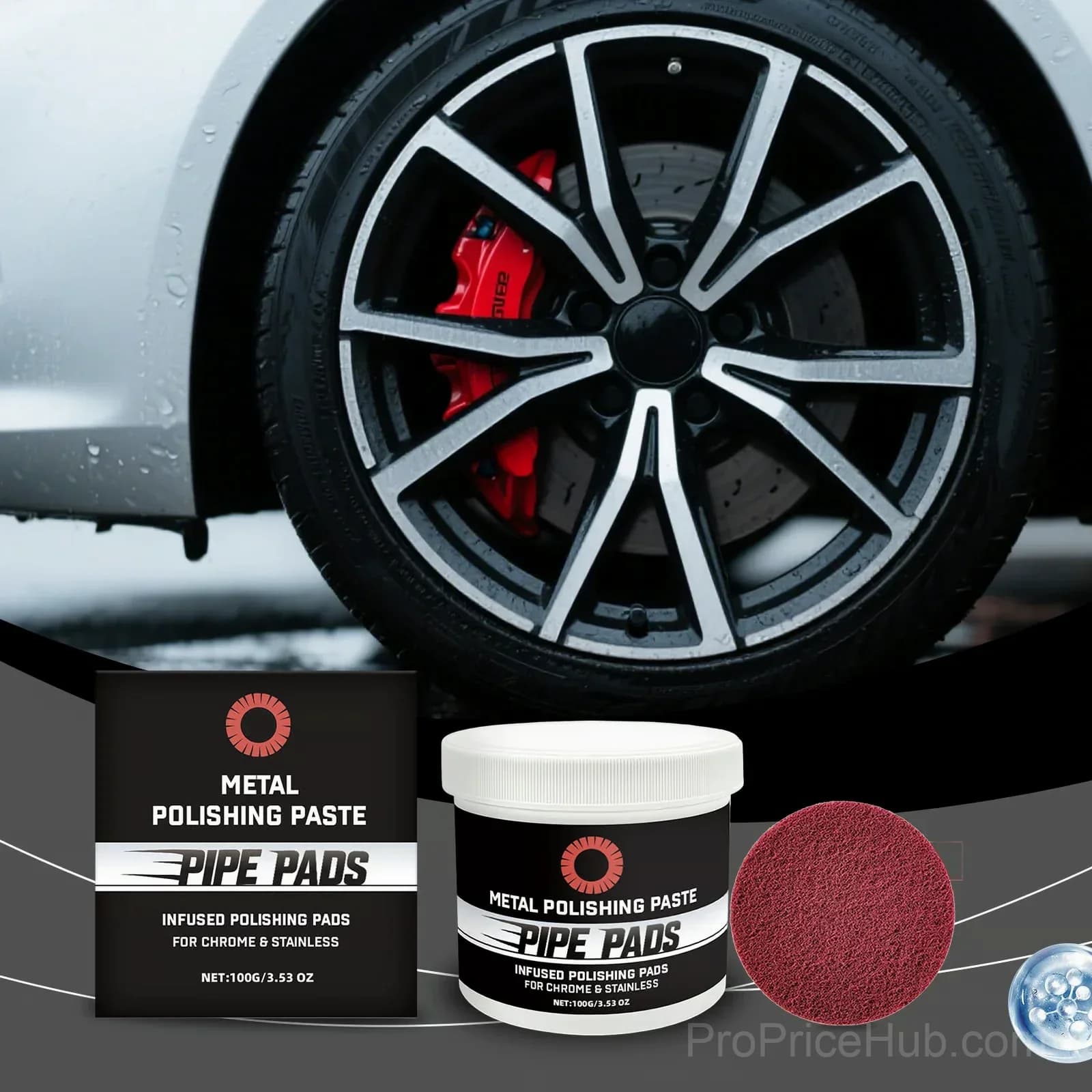 Pipe Dream Polishing Pads – Car Shine & Detailing Kit - View 1