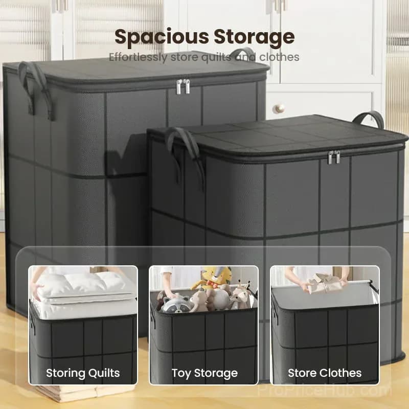 Dust-Proof Bedding Organizer Bag, Small 35 x 25 x 20 - View 4