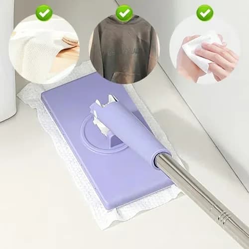 Zero-Touch Fiber-Lock Cleaning Tool, 70cm Purple, 6 Cloths - View 1