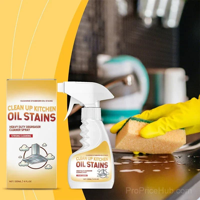 Heavy-Duty Kitchen Degreaser Spray – Rapid Grease Cleaner - View 1