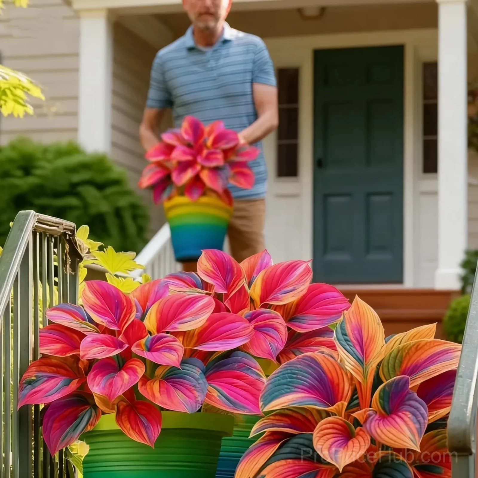 Rare Premium Hosta Bulbs – Easy to Grow for Garden Transformation - View 6