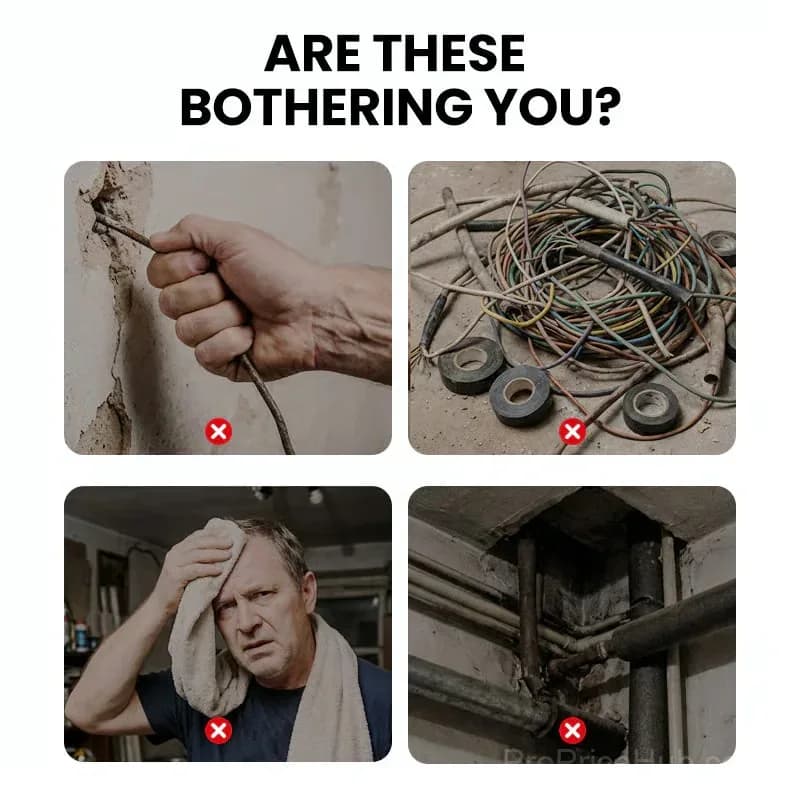 Professional Electrician's Wire Pulling Assistant Tool - View 3