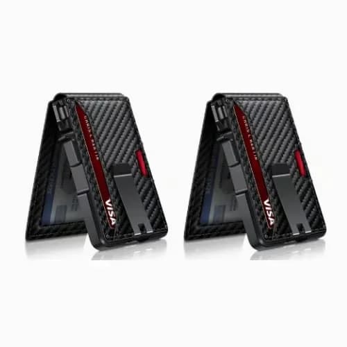 Anti-Theft Aluminum Alloy Card Holder, 1-Piece - View 2