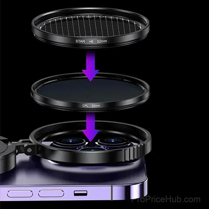 2-in-1 Magnetic CPL & Star Filter Lens for Cameras - View 9