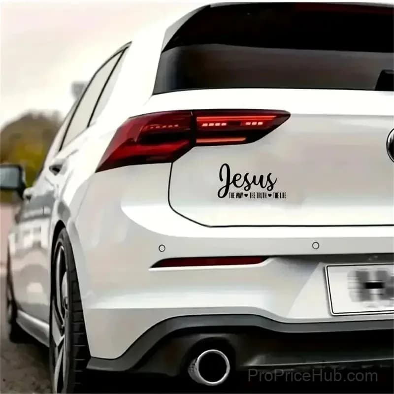 Creative Letter Pattern Car Sticker - View 7