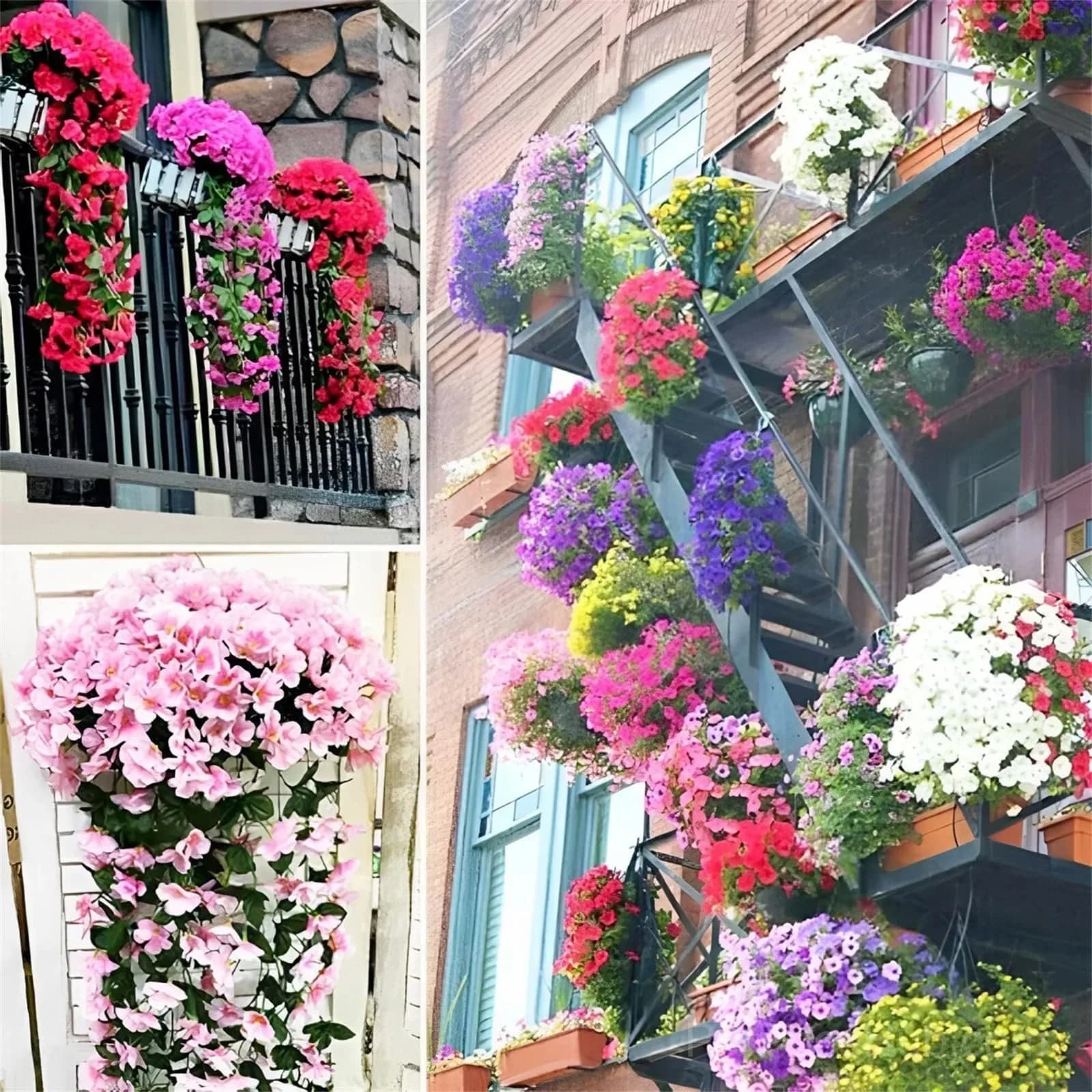 Artificial Flower for Home, Garden, Porch & Window Box - View 6