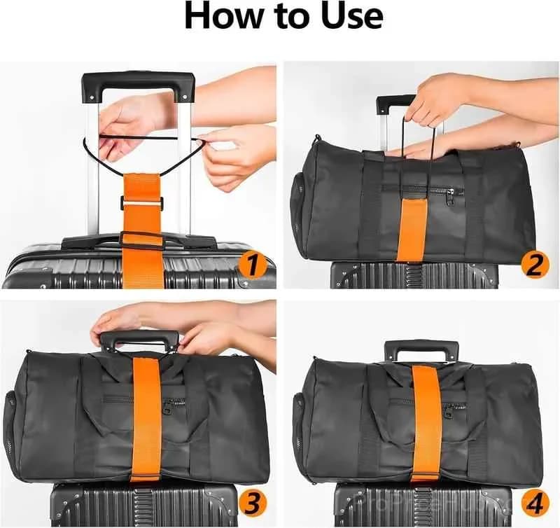 Multi-Functional Adjustable Luggage Strap - View 6